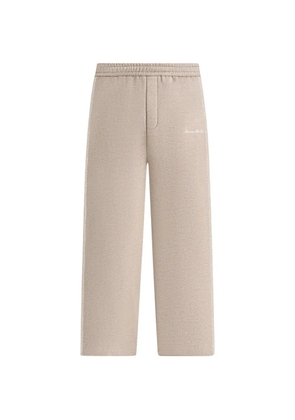 Manière De Voir whipstitch wide-leg track pants - Neutrals
