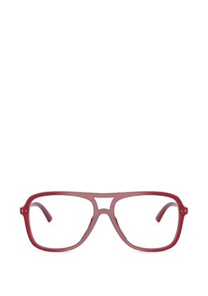 Jimmy Choo pilot metal glasses - Red