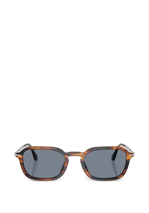 Persol striped frame sunglasses - Brown