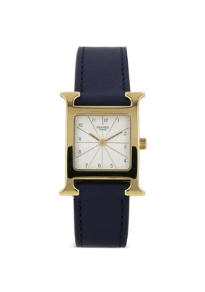 Hermès Pre-Owned 2010 Heure H 30mm watch - White
