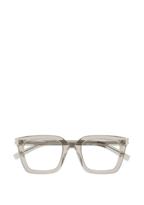 Saint Laurent Eyewear square-frame glasses - Grey