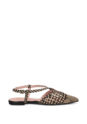 Pretty Ballerinas Ella slingback ballet flats - Black