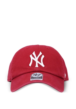 47 HAT Clean Up NY Yankees logo cap hat - Red