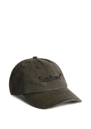 Sunflower logo dad cap - Grey