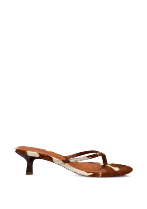 Schutz Carolyn thong heel pumps - Brown