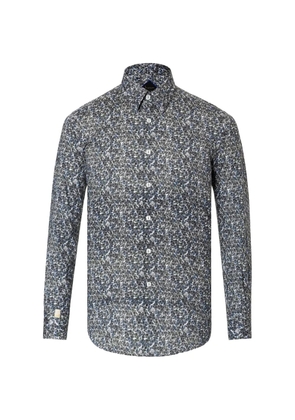 Billionaire Jason floral print shirt - Grey