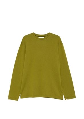 extreme cashmere Rock long sleeve rock T-shirt - Green