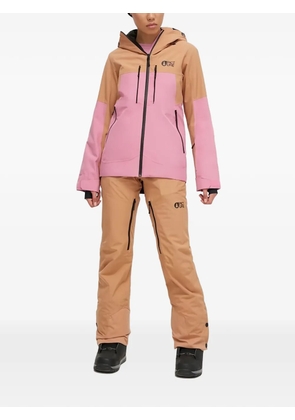 PICTURE logo-print ski jacket - Pink