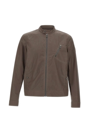 Belstaff Sideline zip-up waxed-cotton jacket - Brown