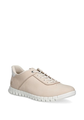 ECCO Gruuv Lite perforated sneakers - Neutrals