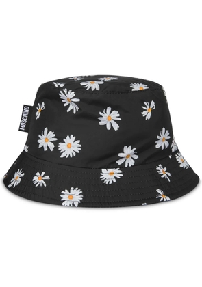 Moschino daisy-print bucket hat - Black
