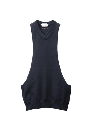 Versace V-neck tank top - Blue