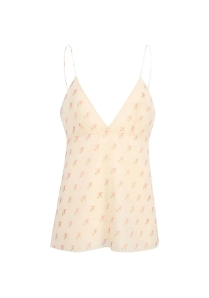 KHAITE patterned top - Pink