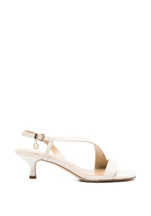 Michael Kors Jaida asymmetric slingback sandals - Neutrals
