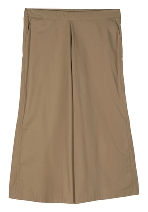 Roberto Collina high-waist palazzo trousers - Brown