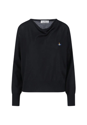 Vivienne Westwood Orb crew-neck sweater - Black