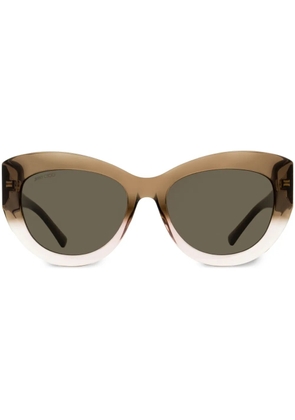 Jimmy Choo Eyewear Xena sunglasses - Brown