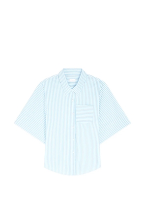 DRIES VAN NOTEN striped short-sleeve shirt - Blue