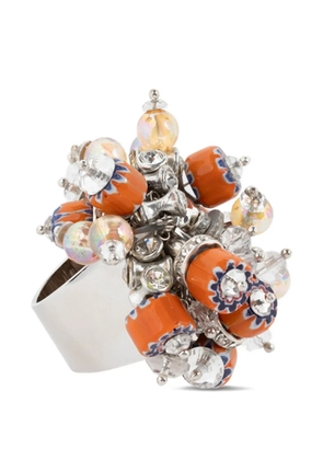 DRIES VAN NOTEN beaded ring - Silver