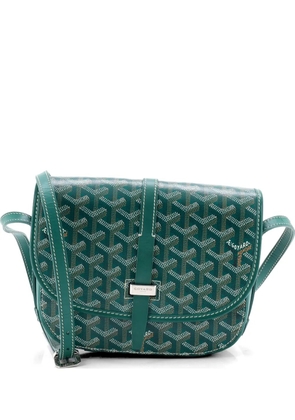 Goyard Pre-Owned Belvedere II Messenger Bag Coated Canvas PM crossbody bag - Green