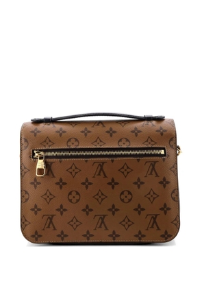 Louis Vuitton Pre-Owned Pochette Metis Reverse Monogram Canvas crossbody bag - Brown