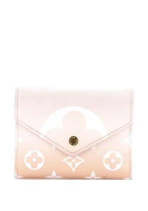 Louis Vuitton Pre-Owned Victorine Wallet Spring in the City Monogram Empreinte Leather small wallets - Neutrals