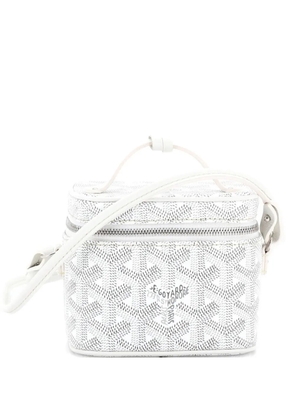 Goyard Pre-Owned Muse Vanity Case Coated Canvas Mini satchel - White
