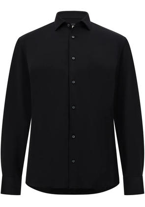 Boggi Milano poplin shirt - Black