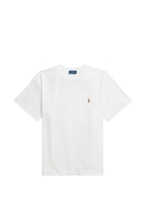 Polo Ralph Lauren logo-embroidered T-shirt - White