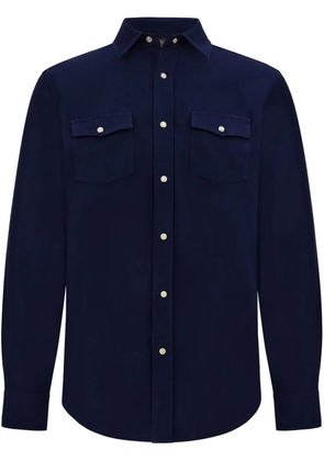 Boggi Milano cotton shirt - Blue