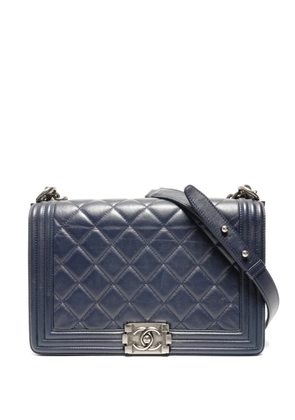 CHANEL Pre-Owned 2014 quilted shoulder bag - Blue