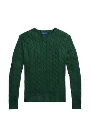 Polo Ralph Lauren cable-knit crew-neck sweater - Green