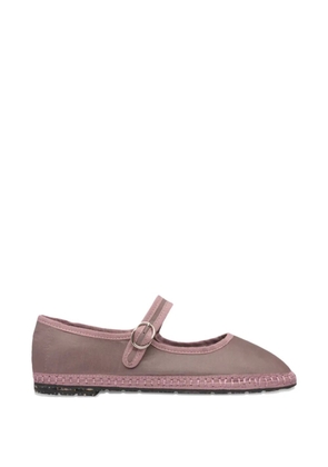 FLABELUS Sula buckle-strap ballet flats - Pink