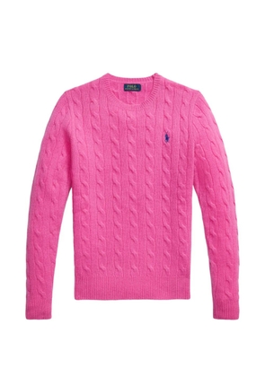 Polo Ralph Lauren cable-knit crew-neck sweater - Pink