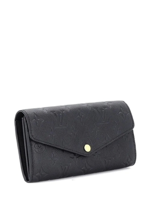 Louis Vuitton Pre-Owned Sarah Wallet NM Monogram Empreinte Leather small wallets - Black