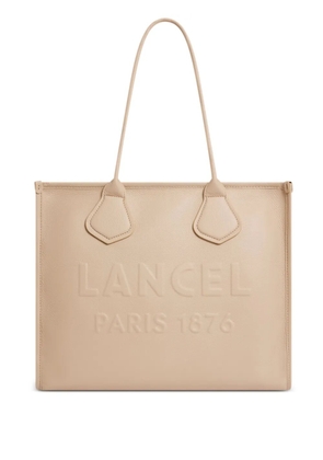 Lancel large Jour de Lancel leather tote bag - Neutrals