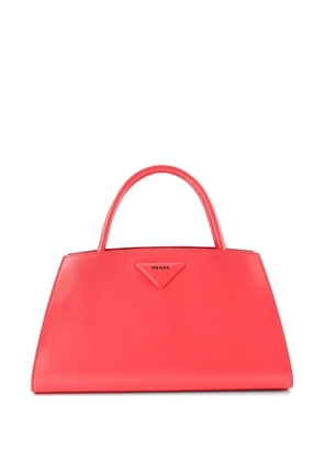 Prada Pre-Owned Architectural Top Handle Bag Spazzolato Leather Large satchel - Pink