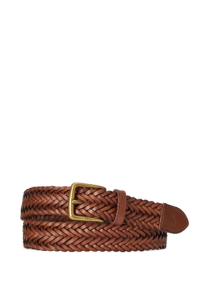 Polo Ralph Lauren braided buckle belt - Brown