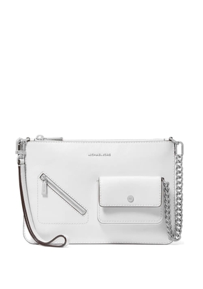 Michael Kors Jet Set clutch bag - White