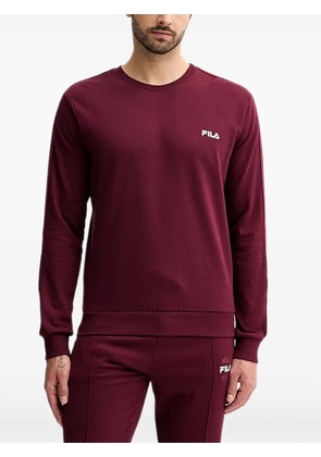 Fila logo-detail tracksuit - Red