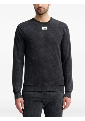 Fila logo-print sweatshirt - Grey