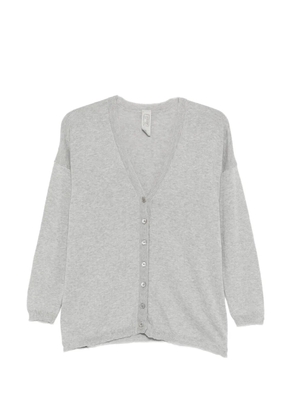 Private 0204 V-neck button cardigan - Grey