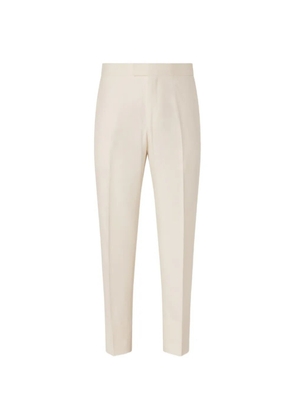 Zegna oasi lino trousers - Neutrals