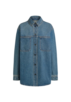 12 STOREEZ denim shirt - Blue
