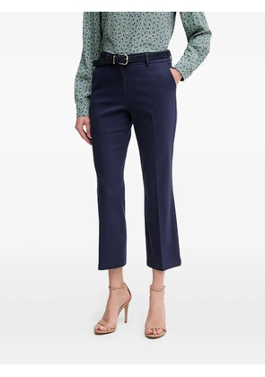 Sisley cropped trousers - Blue