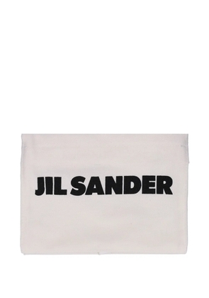 Jil Sander leather card holder - Neutrals