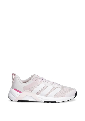 adidas stripes lace-up sneakers - Pink