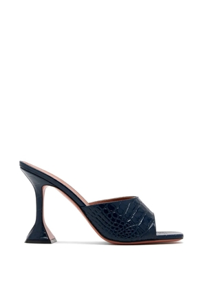 Amina Muaddi 95mm Lupita heeled mules - Blue