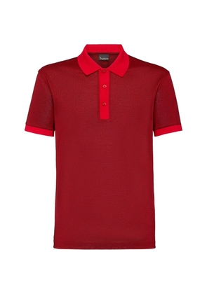 Billionaire short sleeve polo shirt - Red