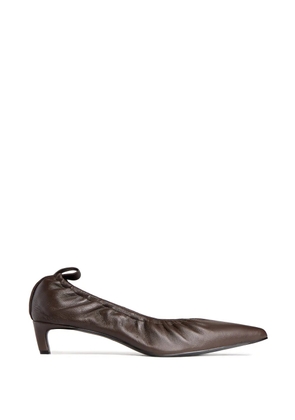 12 STOREEZ leather pumps - Brown